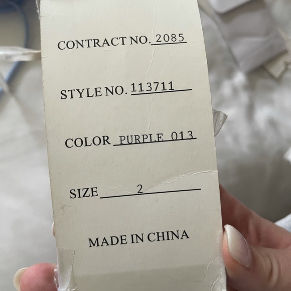 Tony Bowls Purple Prom Dress Style 113711 - Picture 7 of 12